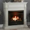Duluth Forge Dual Fuel Ventless Gas Fireplace With Mantel - 26,000 Btu, T-Stat DFS-300T-2AW - alternate 5